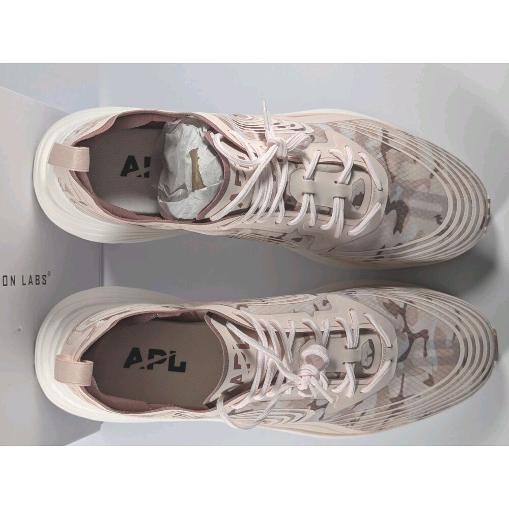 APL Athletic Propulsion Labs Streamline Mens 11.5 Creme Beachwood Camo NIB - Picture 9 of 12